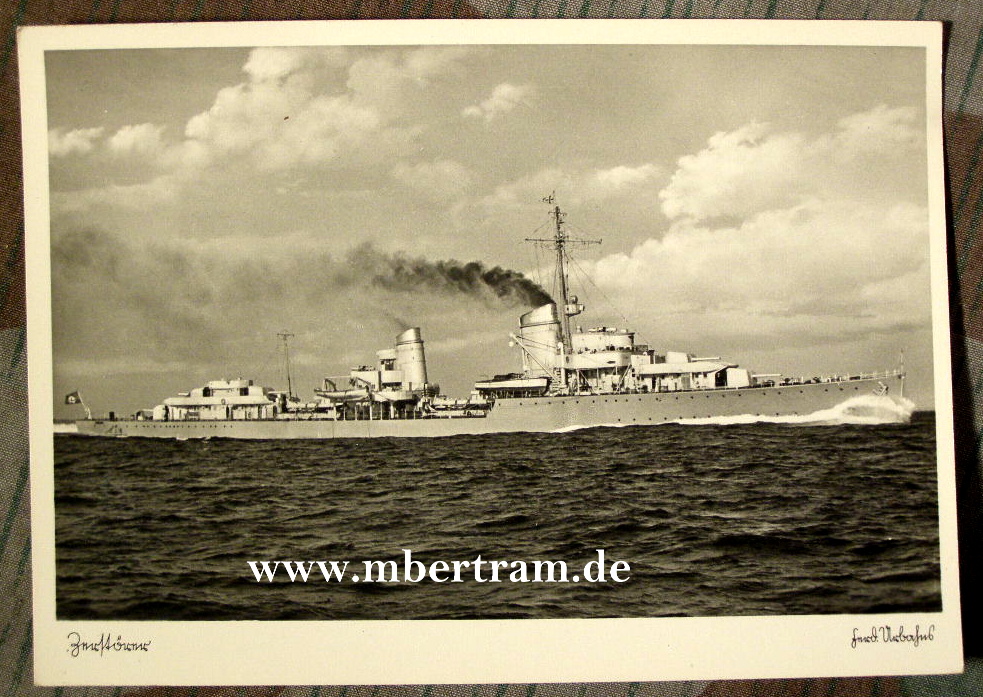 Kriegsmarine : "Zerstörer", ungelaufen