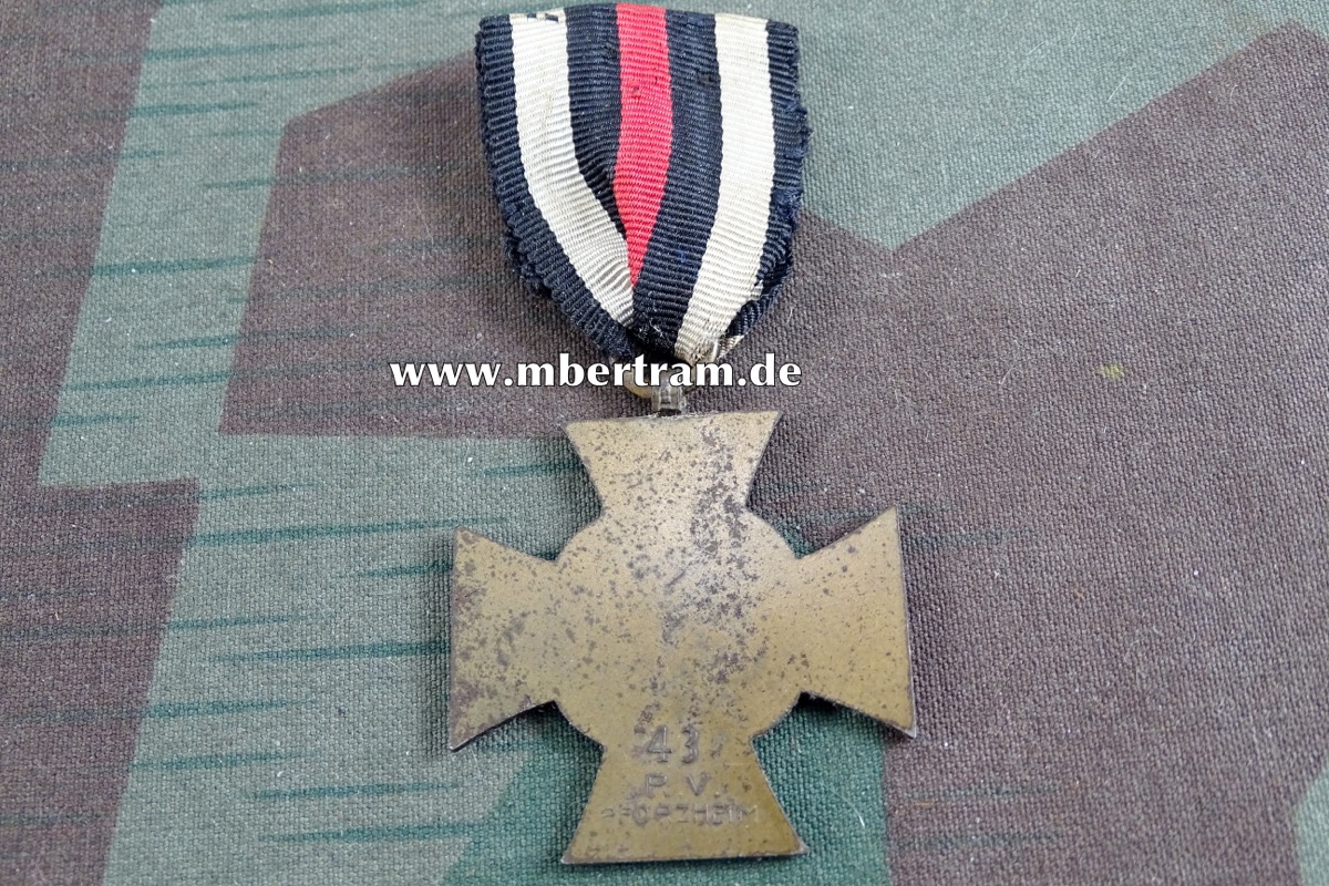 Weltkriegs Ehrenkreuz für Kriegsteilnehmer 1914-1918, mit Band R V 4 3