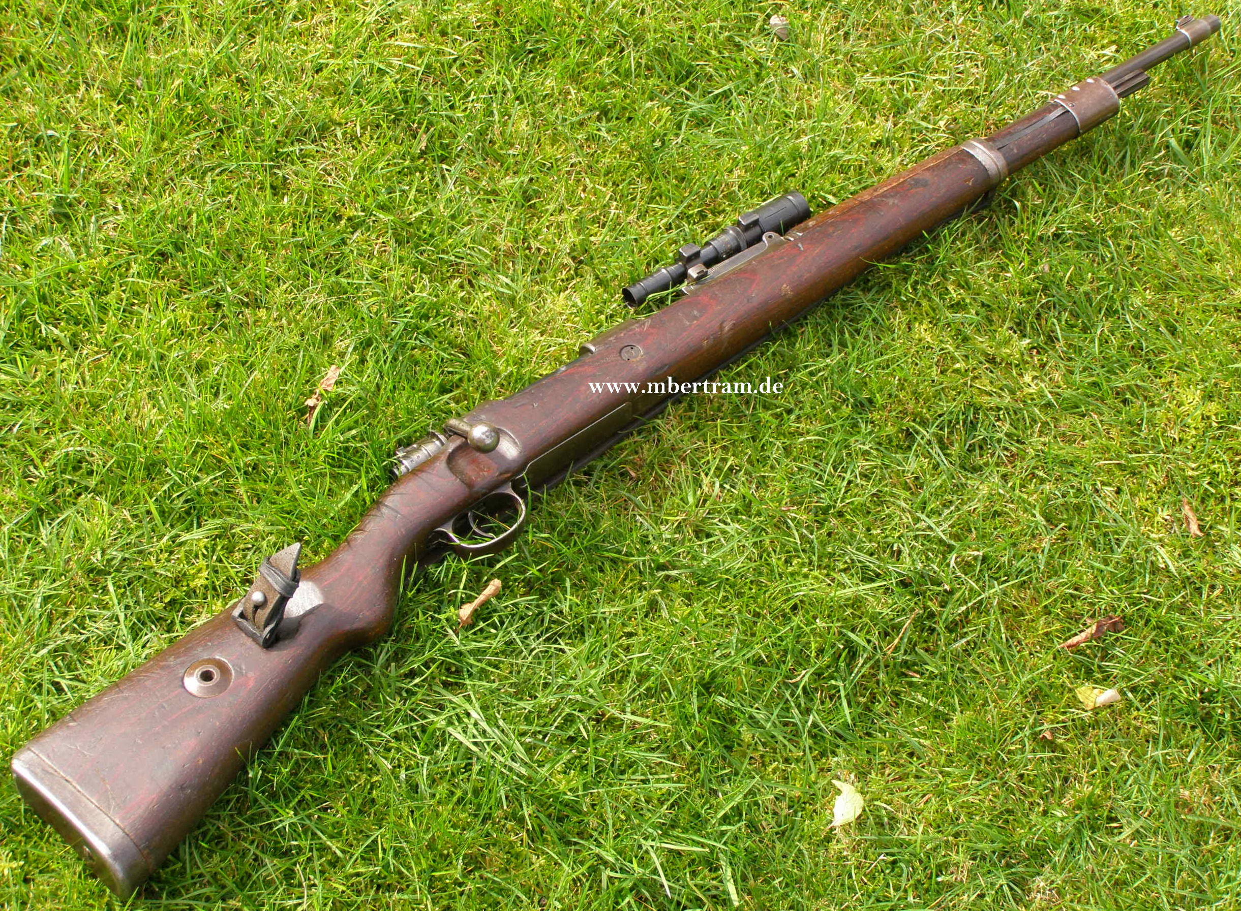 Deko-K 98 "ar 43 " Mauser Berlin, Original ZF 41 mit Montage