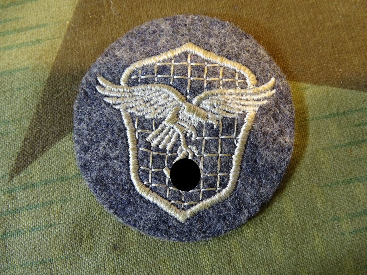 Luftwaffe Ärmelabzeichen Kraftfahrer für die blaugraue Uniform
