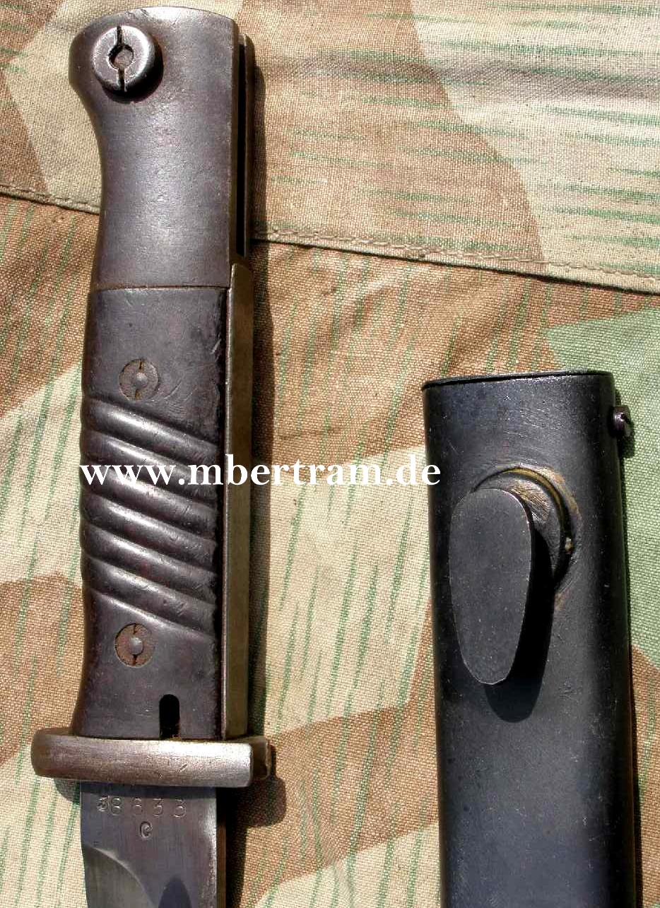 SEITENGEWEHR 84/98 2.WK, Bakelitgr., 42 asw Reproscheide