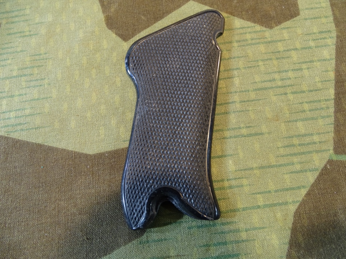 Einzel Griffschale für P 08, Hartkunststoff, schwarz