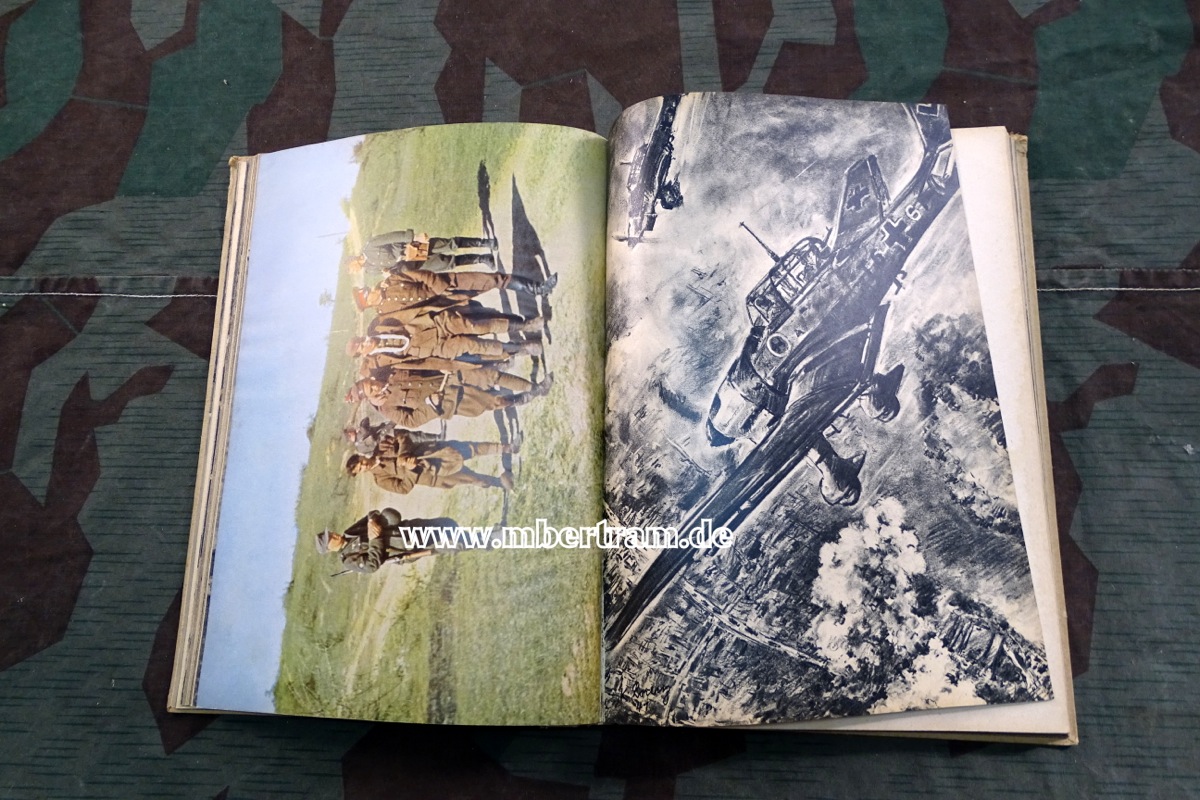 14641-11 Wir kämpfen auf dem Balkan. VIII. Fliegerkorps., Bildband zahlr. s/w u. 24 farb. Abb.
