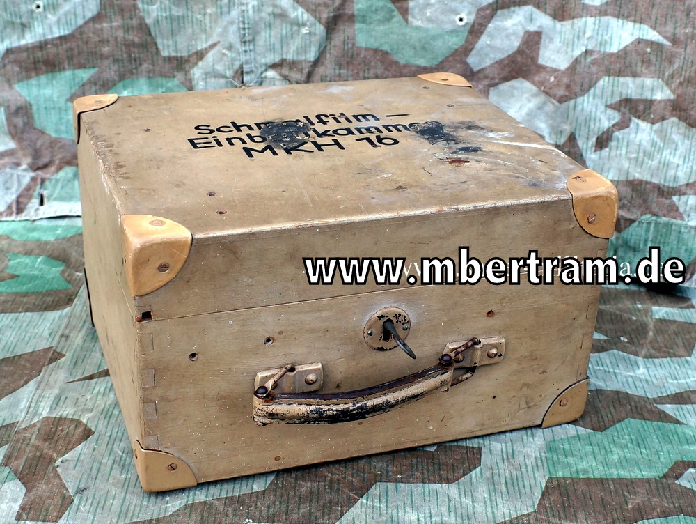 Luftwaffe Transportkasten zur 16 mm Bordkamera