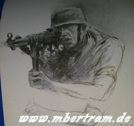 Kriegs-Skizzenbuch 1939 - 1944.von Hans Liska
