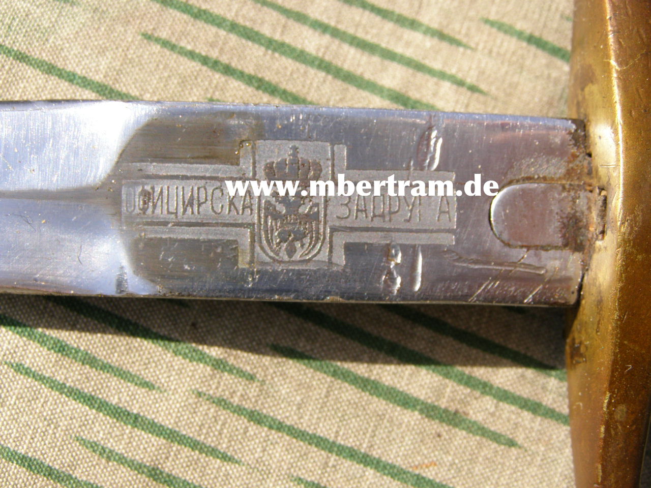 10749-10 Serbischer/ Jugoslavischer Offiziersdolch, SS Handschar