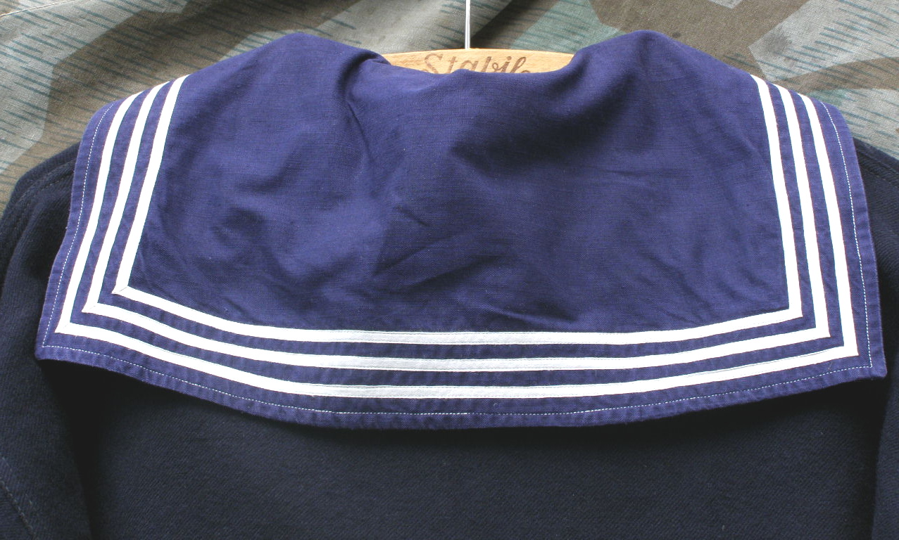 10045-4 Marine HJ Marinebluse, Kieler Kragen, Knoten, Schlaghose.