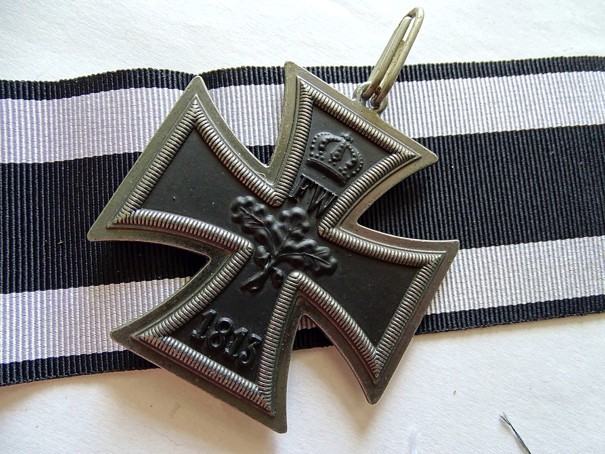 Replik: Grosskreuz 1813 mit Band