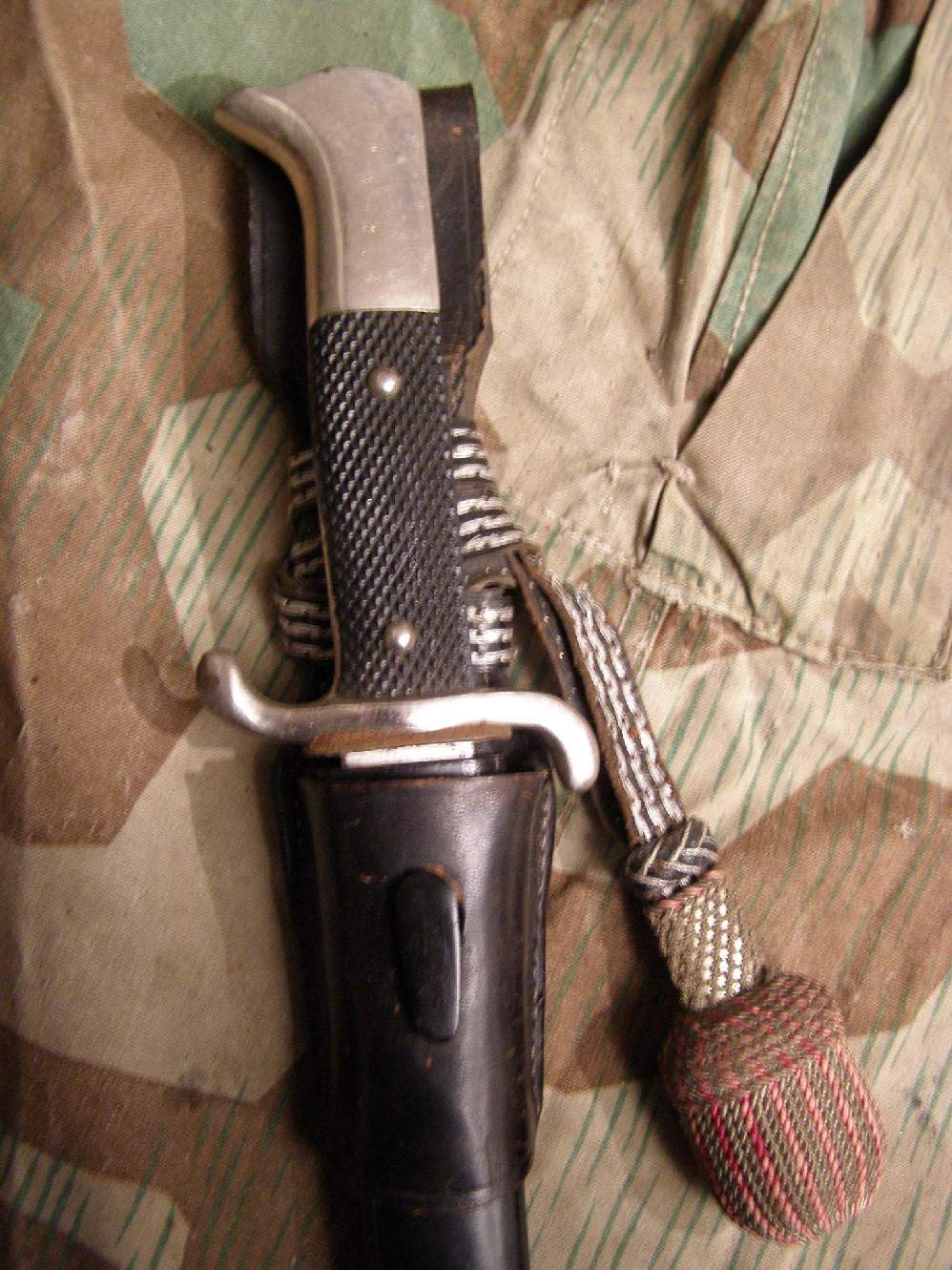 Feuerwehr Extraseitengewehr ,"ALCOSO Solingen", Eisengriff