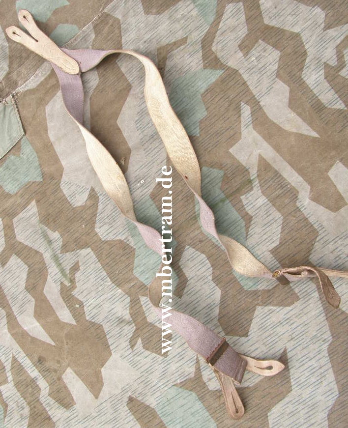 Hosenträger Luftwaffe, blaugrau/ weiß "DRP" 1939
