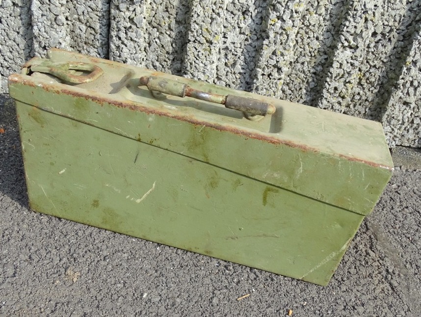 Gurtkasten/ Patronenkasten für MG 42/53 Zustand 3 - 4, Baugleich mit Wehrmachts Modell