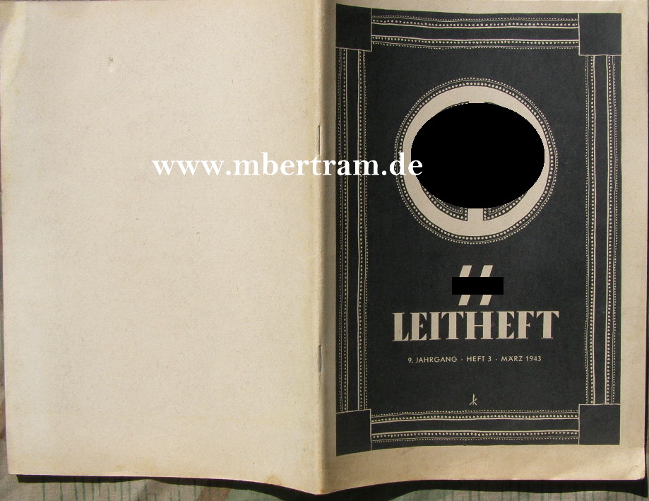 Reichsführer SS: SS Leitheft, 9 Jhg.1943, Heft 3