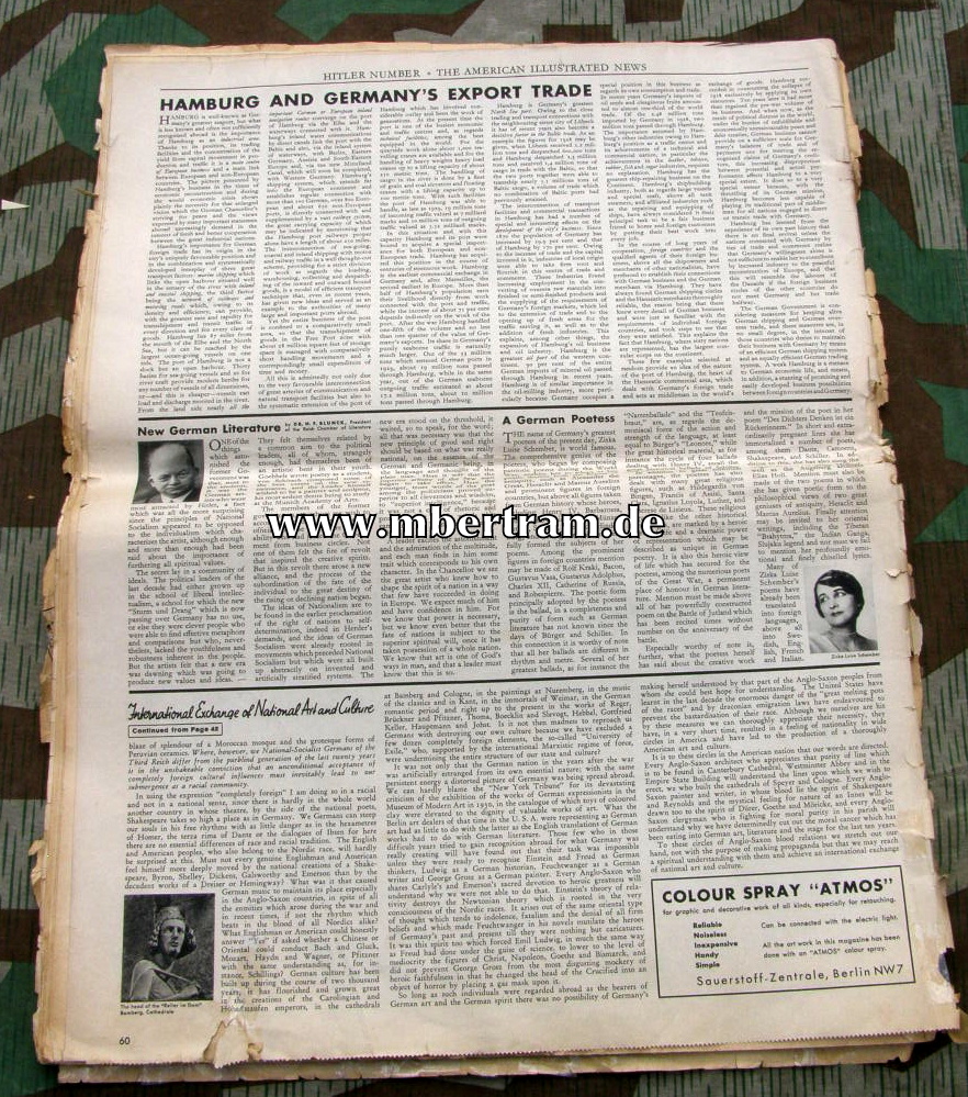 11202-2 Zeitung: American Illustrated News, July 1934, Sonderdruck