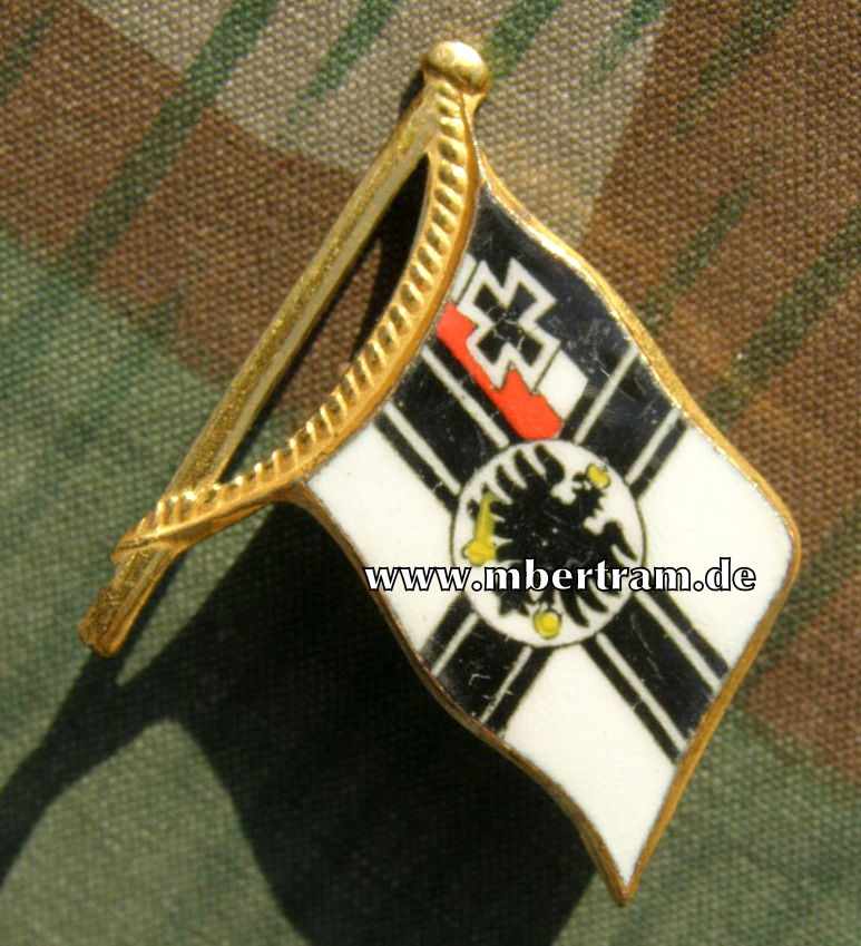 Kaiserlicher Marineverein Anstecker, Reichskriegsflagge 1. WK.