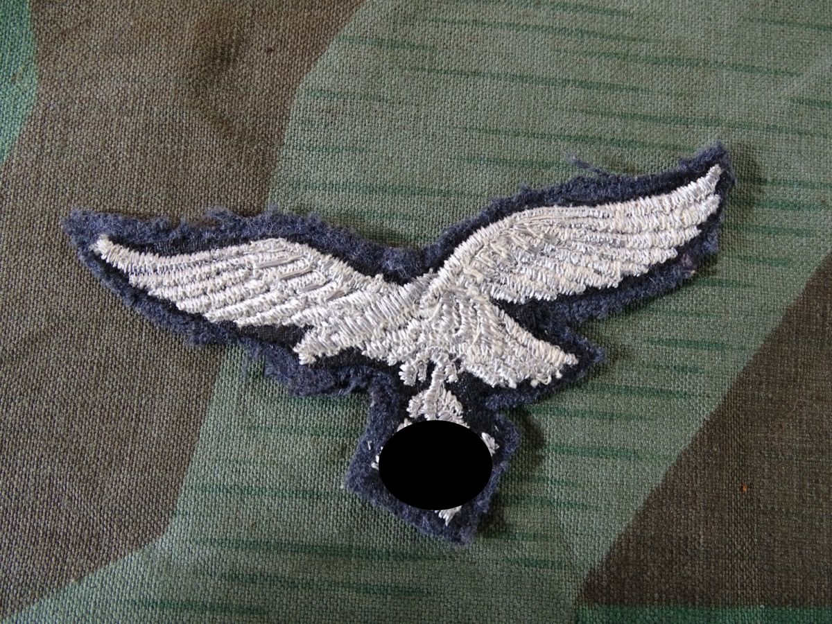 Effektensatz Feldwebel der Luftwaffe, fliegende Truppe, Kragenspiegel, Brustadler, Schulterklappen