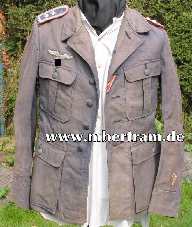 Luftwaffe Afrikakorps Tropenfeldbluse 1. Modell