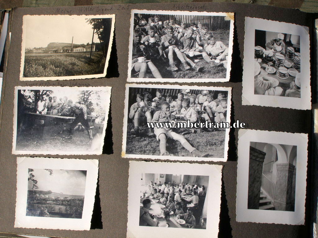 13620-89 Dienstzeit Fotoalbum U 552, Kommandant Erich Topp SELTEN !