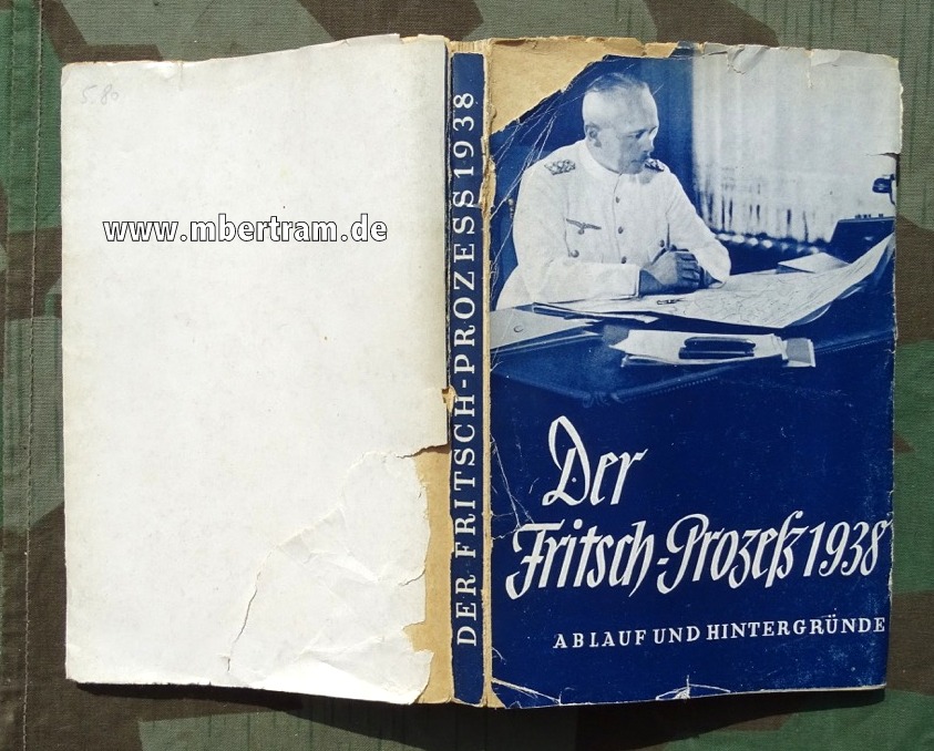 Kielmansegg, Graf: Der Fritsch-Prozeß (Fritschprozess) 1938.  ( Erstausgabe 1949)