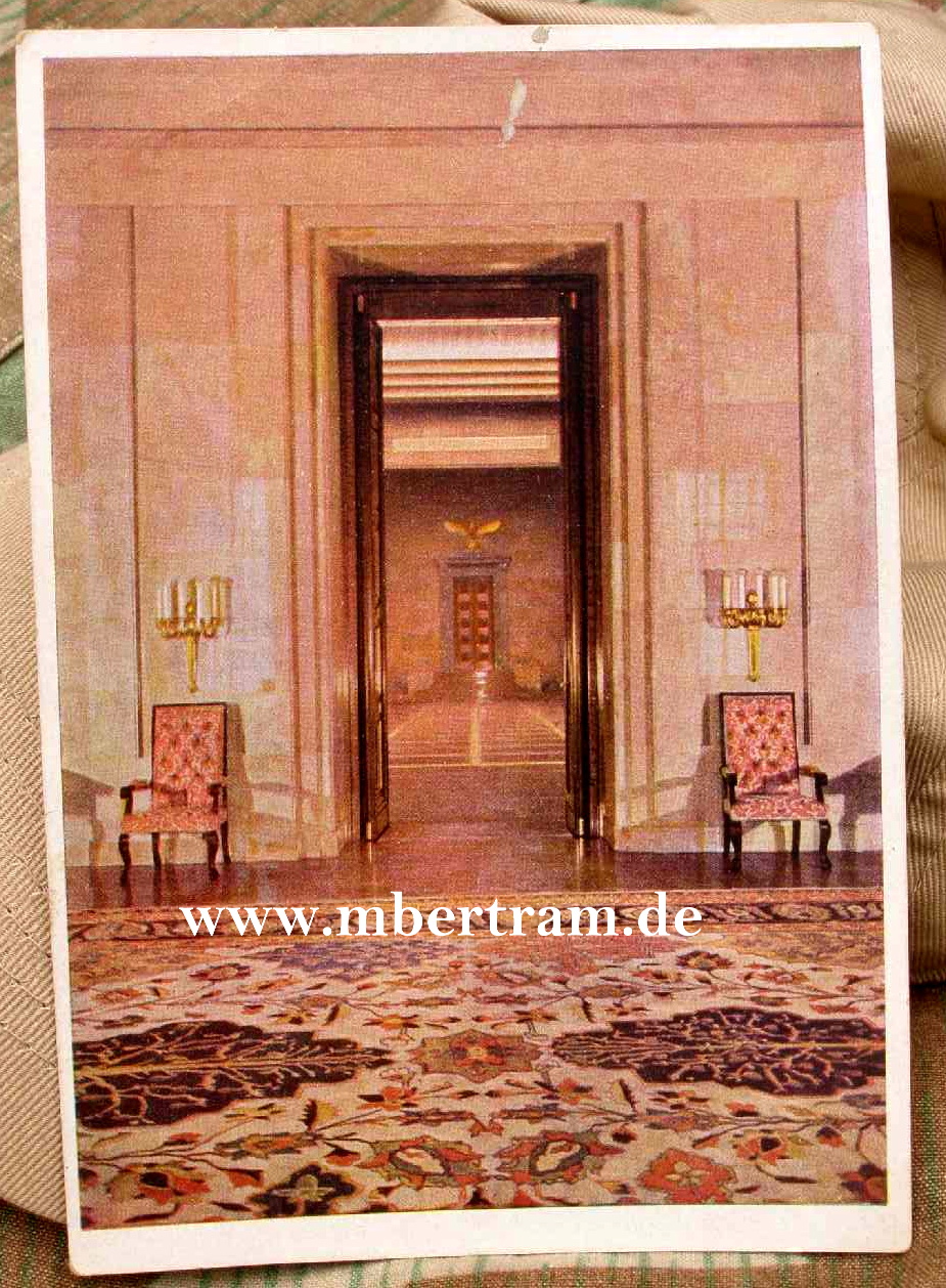 Neue Reichskanzlei in Berlin-Duchblichk zum Mosaiksaal