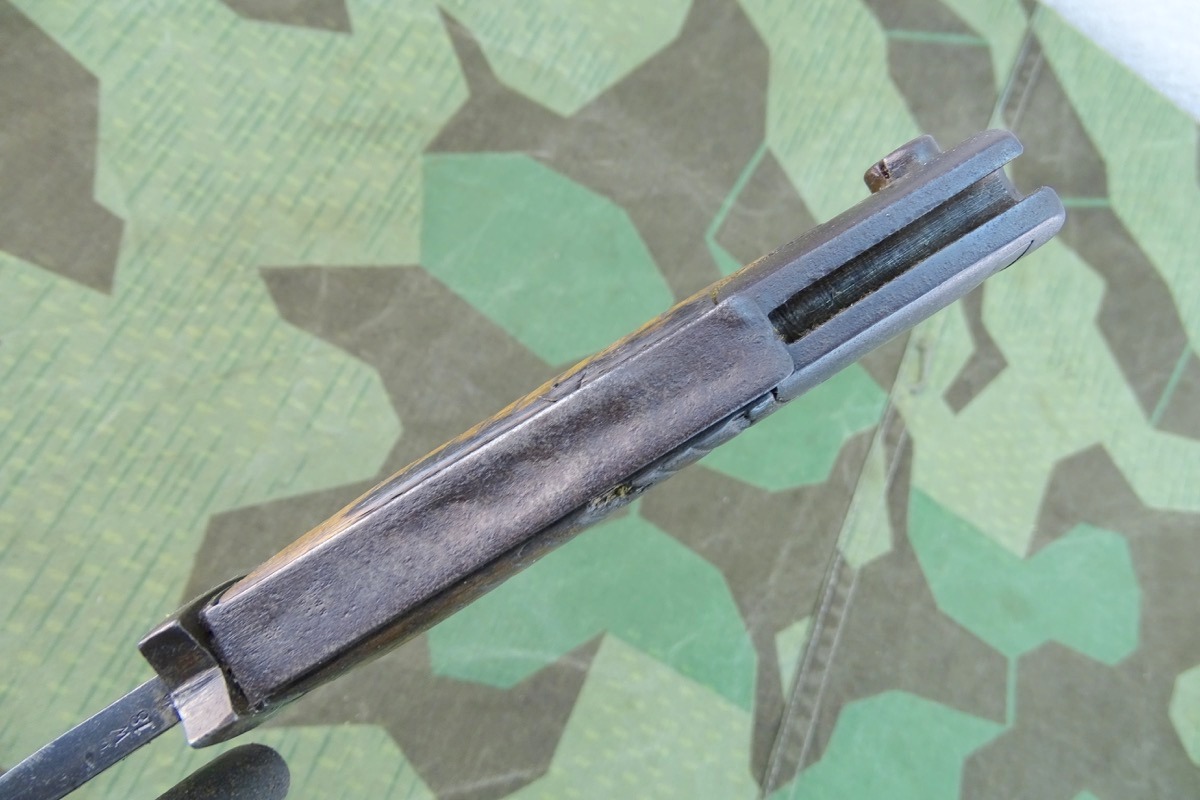 17977-12 1.Weltkrieg Bajonett Mod. 98/05, Koppelschuh " Schleutermann, Remscheid 1918
