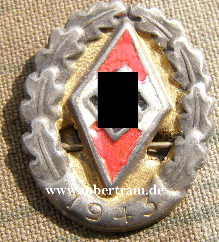 Hitler-Jugend Siegernadel 1943 HJ-Reichssportwettkämpfe