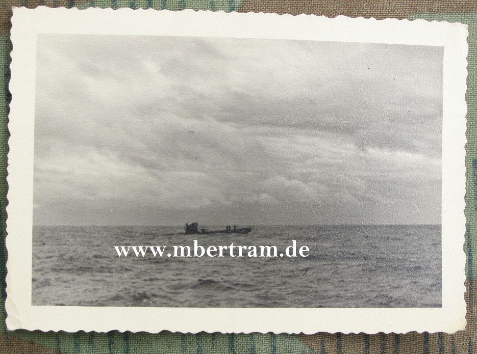 Deutsches U-Boot auf See, Privataufnahme Matrose