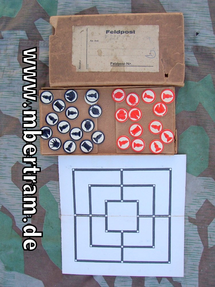 Wehrmacht Wehrschach Schachspiel Feldpostausführung