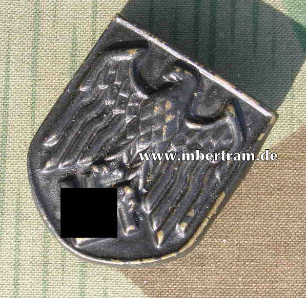 Afrikakorps Schild für den Tropenhelm, Adlerwappen