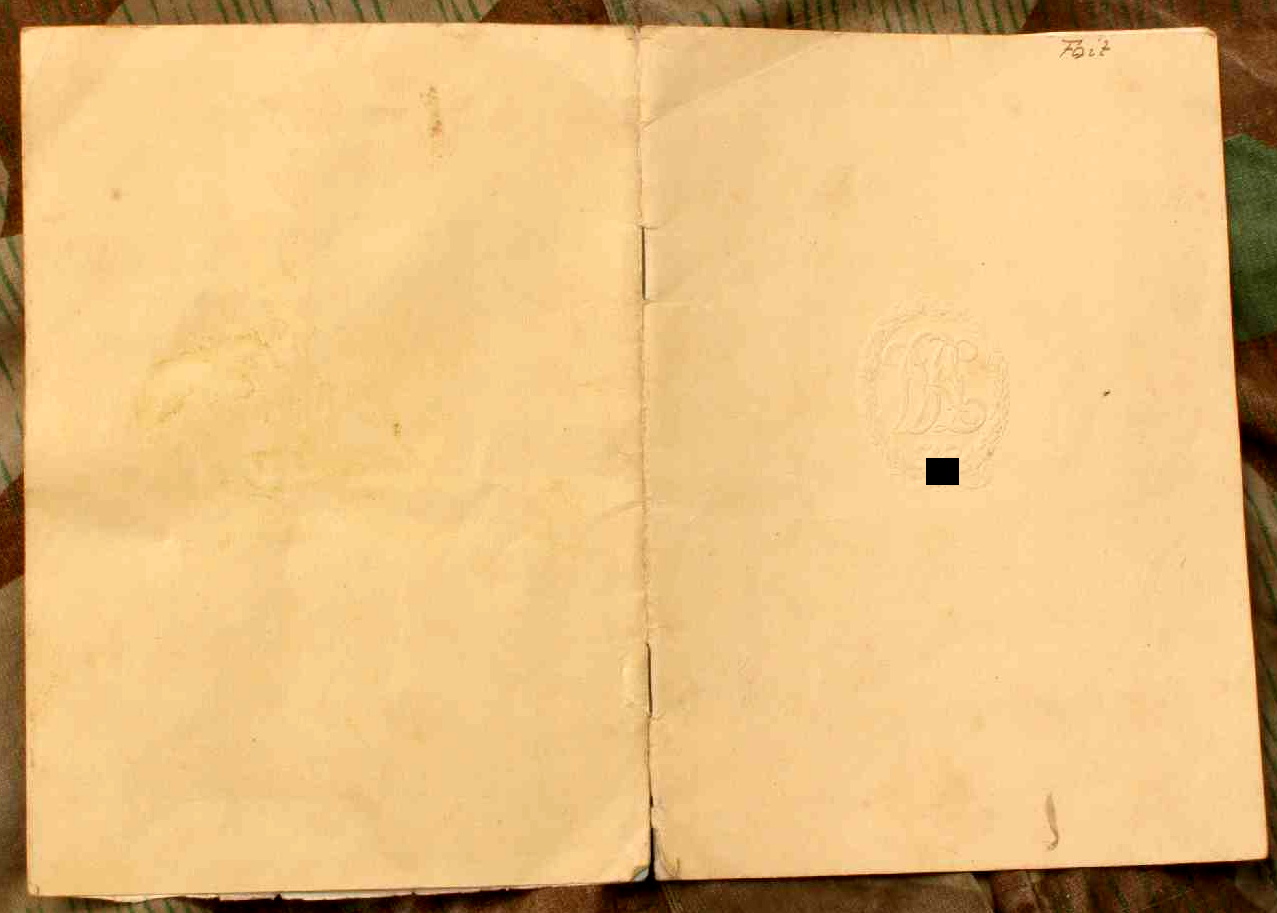 Urkunde Reichssportabzeichen bronze. 1938. 1. Fl. Komp.LN