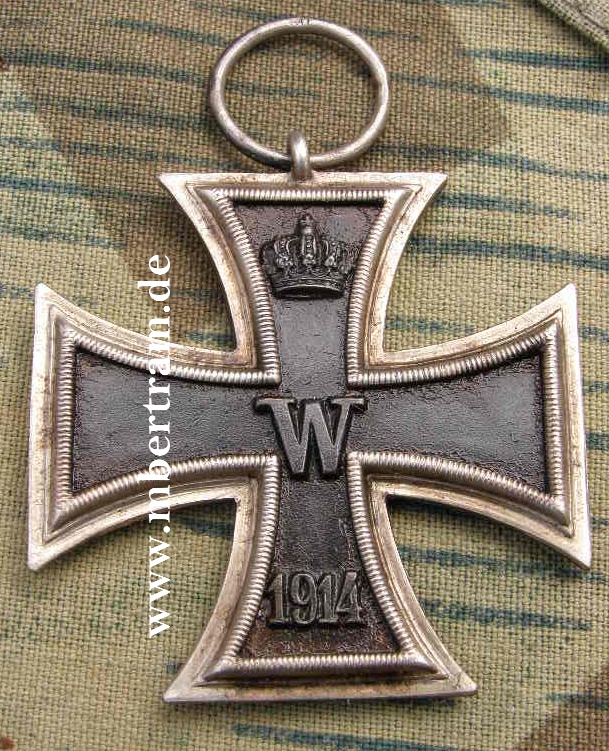 Eisernes Kreuz 2. Klasse 1914, m. Hersteller, o. Band, Z.3