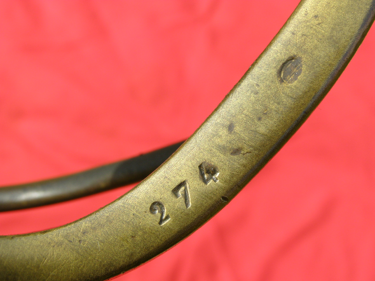 10285-15 Französischer Kavalleriesäbel M 1822, preuss. Beutewaffe