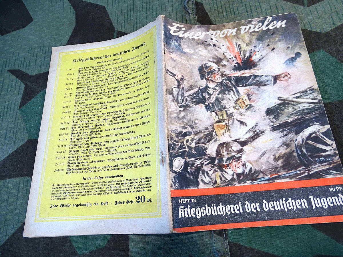 Kriegsbücherei der deutschen Jugend, Heft  18, Einer von Vielen