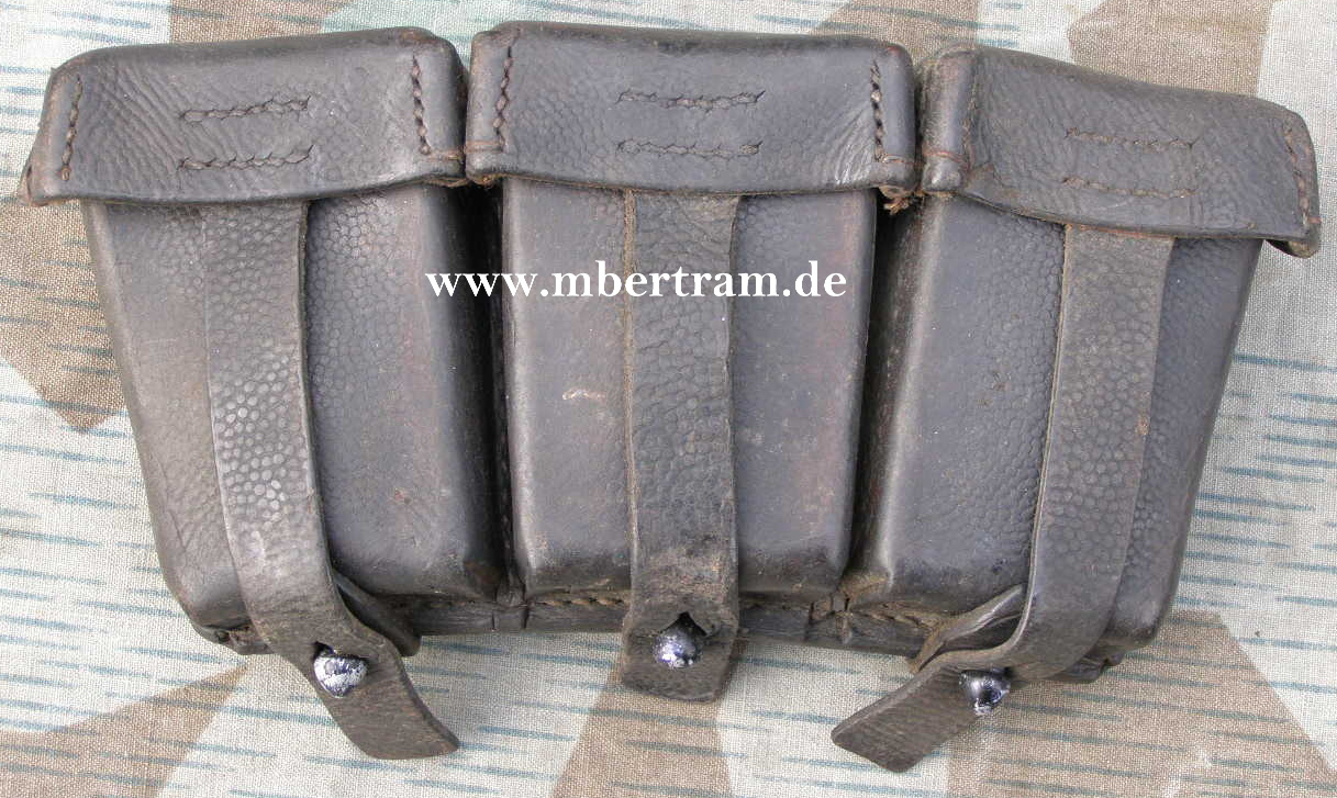 K98 3er Munitionstasche, Karl Kuhne Lüdenscheid 1939