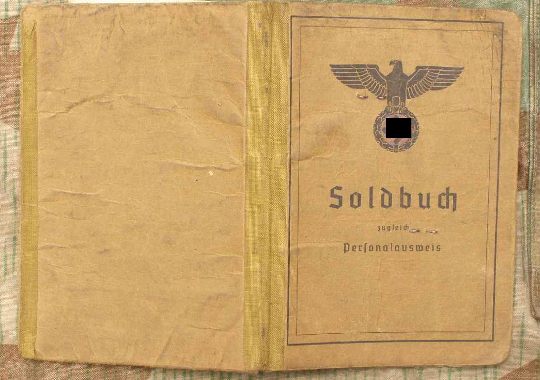 Soldbuch 3.Inf.Ers.Btl. 78, Ostmed.,VWA,EK2. Krankenträger
