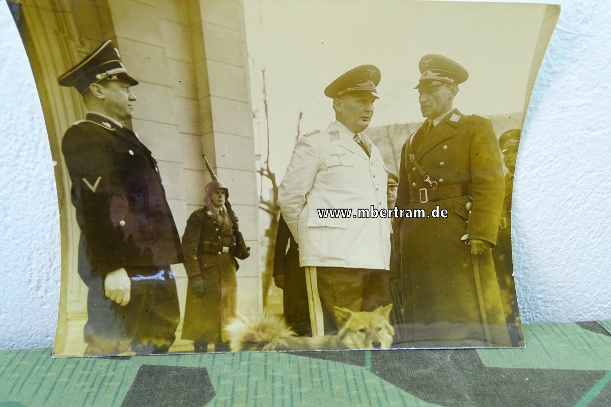 Pressefoto: 44 Geburtstag von Ministerpräsident Generaloberst Göring