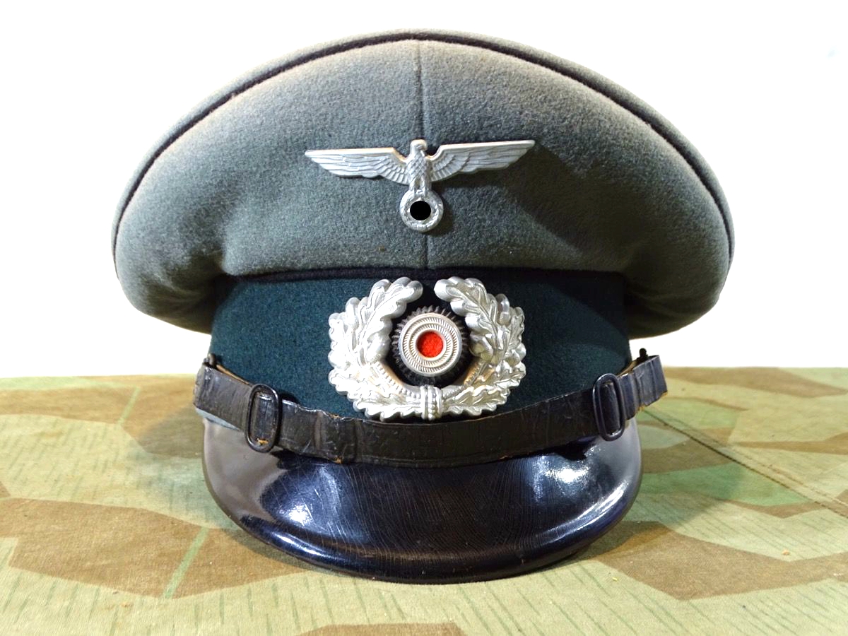 Wehrmacht, Schirmmütze für Manschaften der Pioniere mit Effekten. " Meisterklasse " 