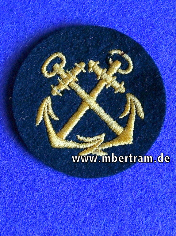 Ärmelabzeichen Kriegsmarine für die Steuermanns-Laufbahn