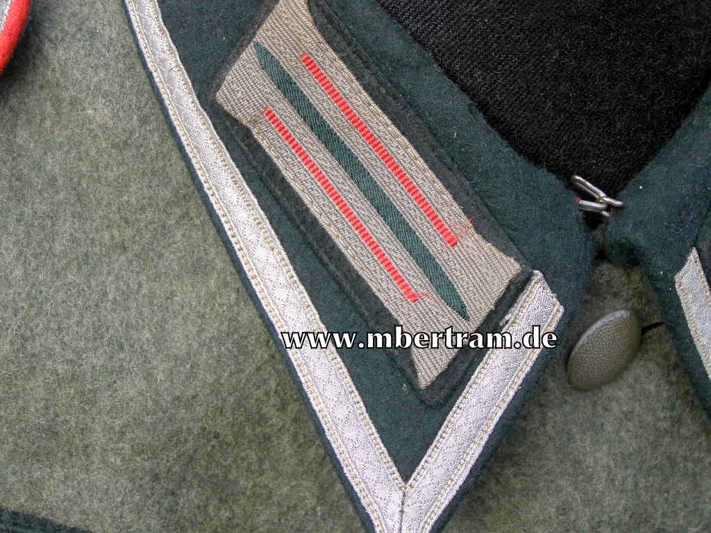 13461-4 WH Feldbluse M36, 1941, Kammerstück, Oberfeldwebel Artillerie Schirrmeister, Traumzustand