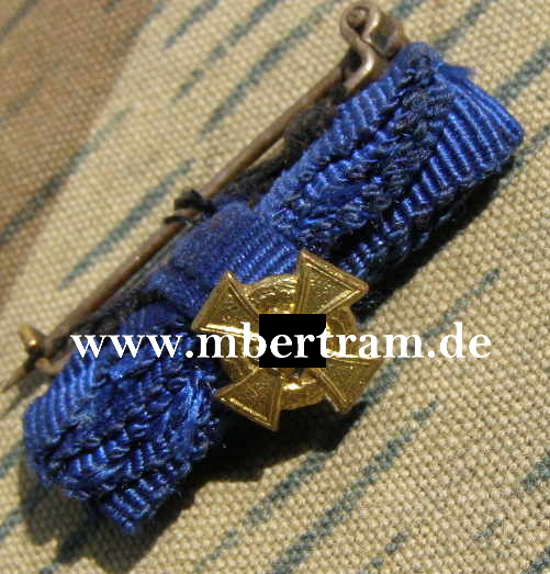 1er Bandspange, Treudienst Ehrenzeichen. 40 Jahre