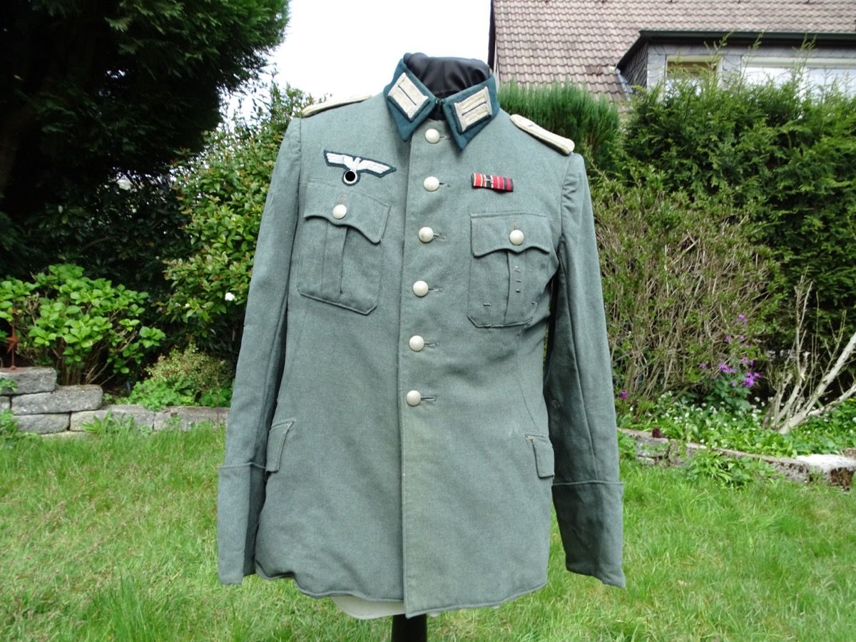 Sehr frühe Feldbluse der Wehrmacht, Inf. Rgt. 21, Bayern, Kammerstück,  Selten