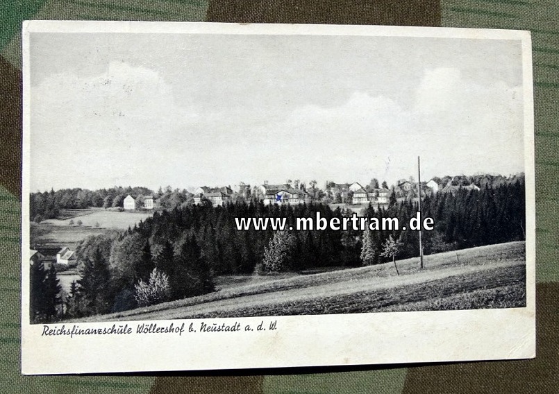 Ansichtskarte Reichsfinanzschule Wöllershof b. Neustadt a.d. W.