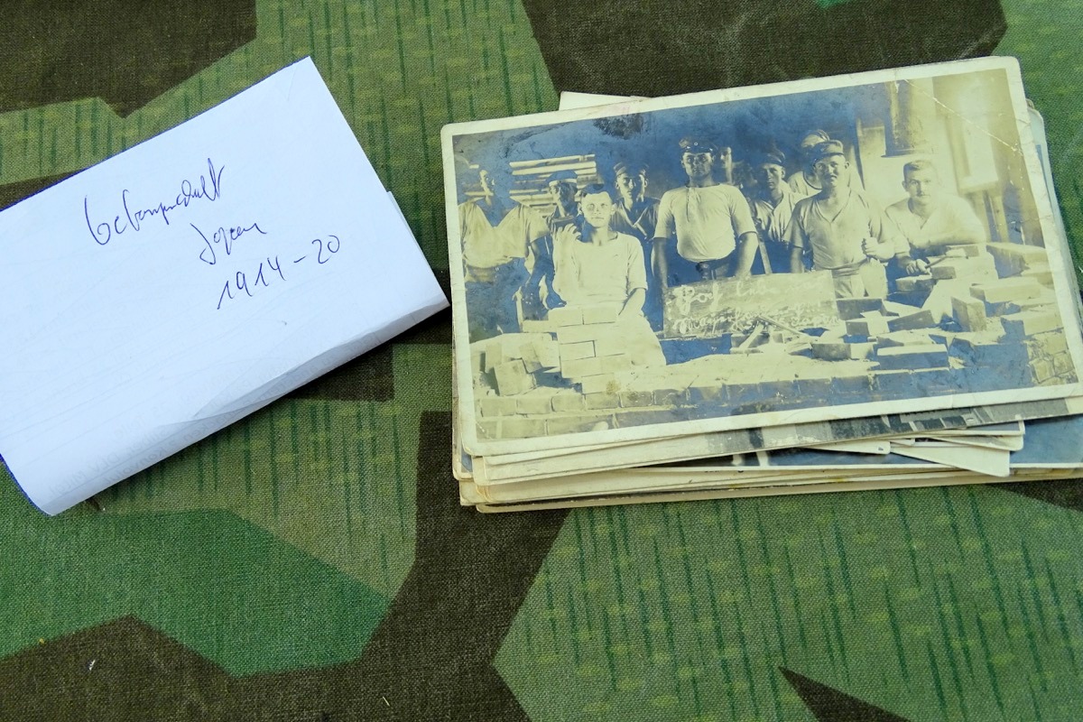 17797-45 Foto Nachlass eines ehem. Angehörigen der kaiserlichen Kolonialtruppe Tsingtau