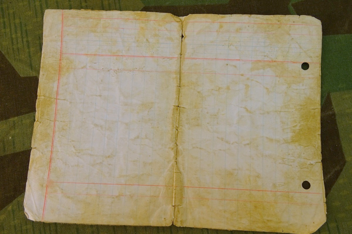 Urkunde für Ehrenkreuz für Frontkämpfer, 1936, Wuppertal, Werner St.