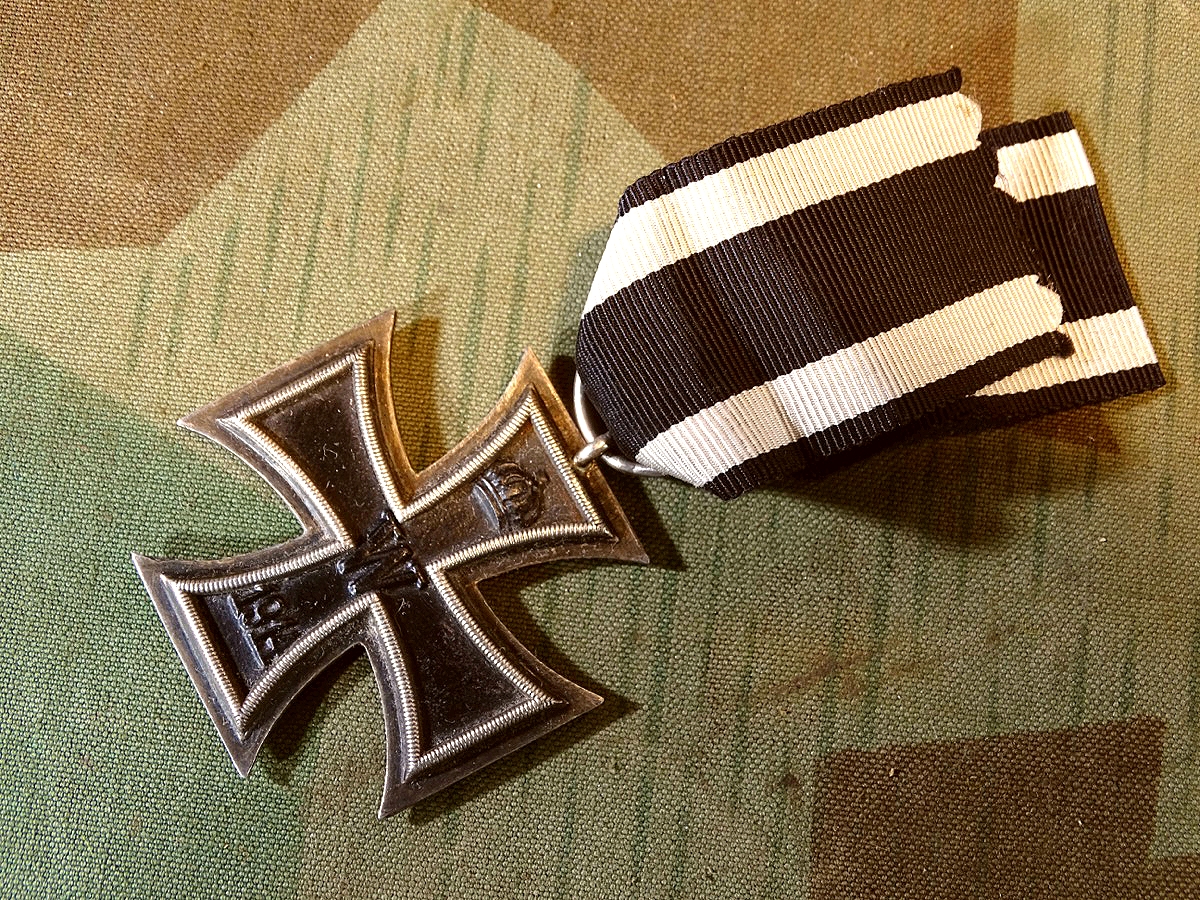 Eisernes Kreuz 2. Klasse 1914,  Hst.: K für Fa. W. Kluge & Co. Hofjuweliere Berlin.