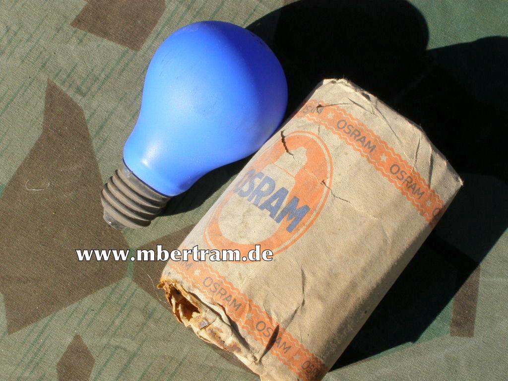 Osram Luftschutz Lampe, 25 W, Behelfsverpackung