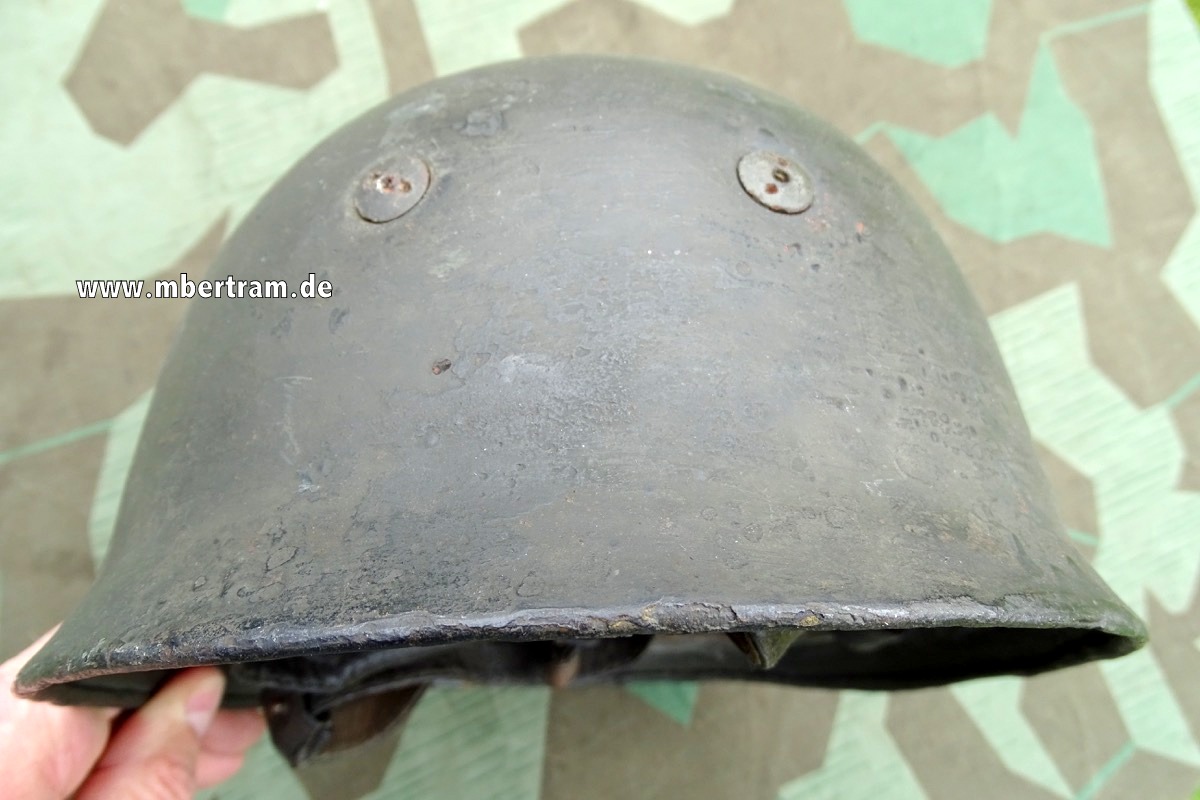 Luftwaffen Fallschirmjäger Helm  M 38, deutsch, 2. WK, Adlerwappen