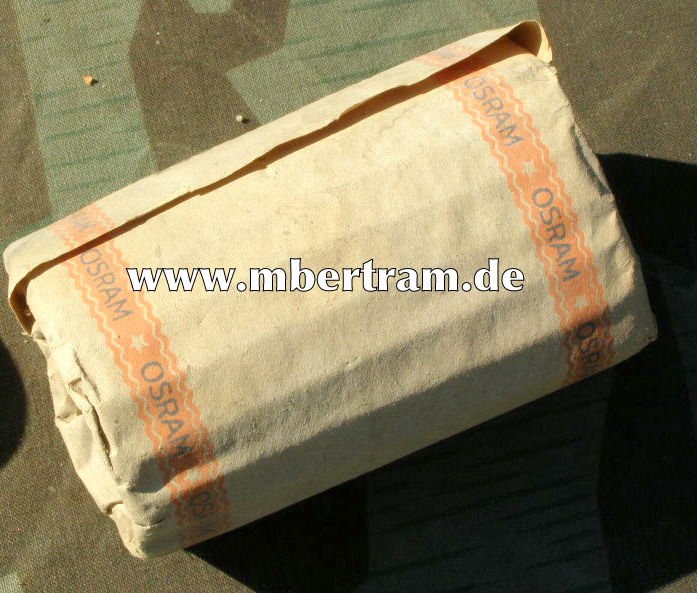 Osram Luftschutz Lampe, 220-230 V, 25 W um 1944/45