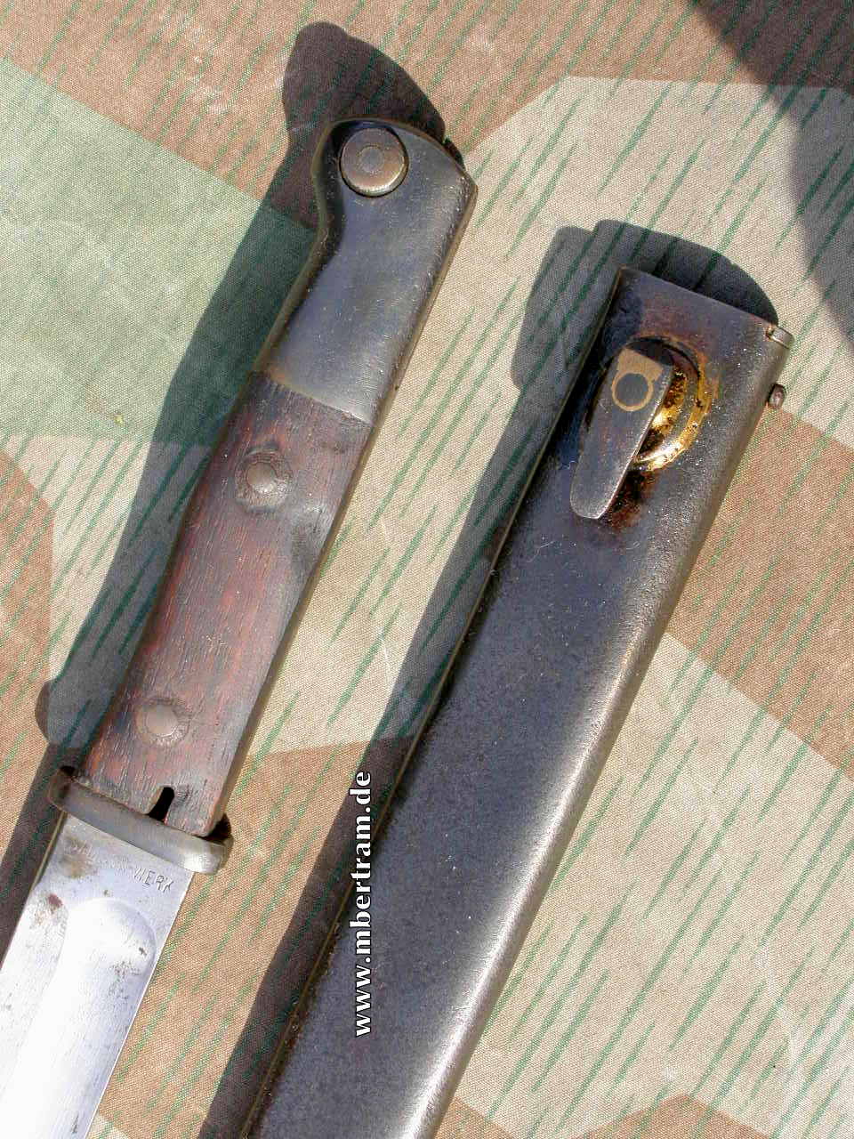 SEITENGEWEHR M 1914 Hst.: "Samson Werk- Krone mit W"
