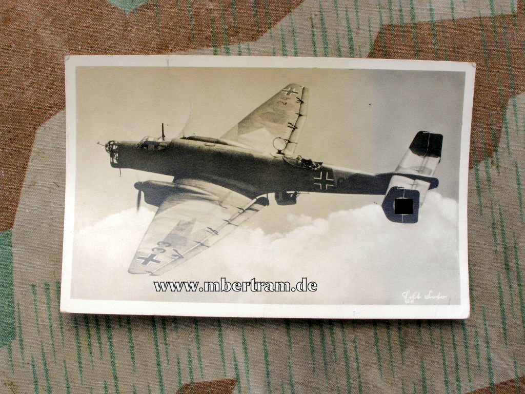 2 motoriges Kampfflugzeug Junkers Ju 86 K. Feldpost 1940