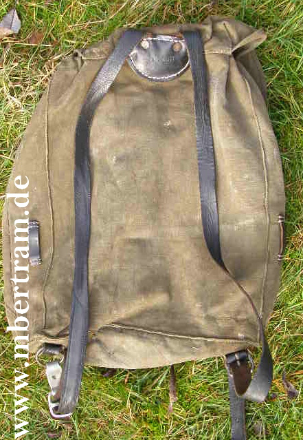 Kleiner Wehrmachtsrucksack, sog. Artillerierucksack, RB Nr.
